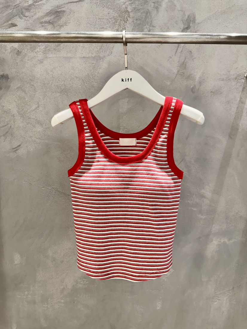 KIFF東大門直郵女士新品26春夏休閑人氣職業推薦吊帶背心KIFF吊帶/背心圖色1