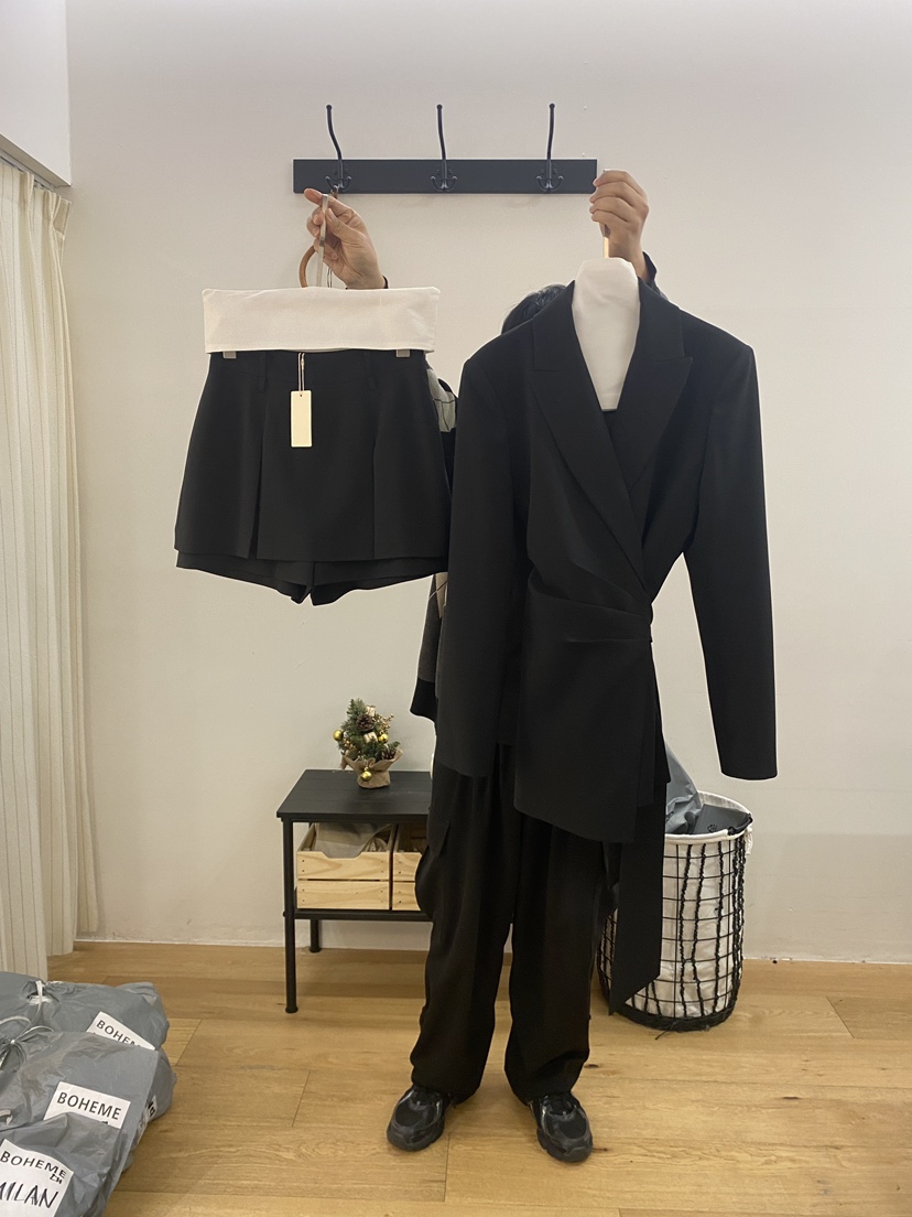 BOHEME東大門直郵女裝新品時尚休閑熱賣推薦26春夏職業裙褲BOHEME裙褲