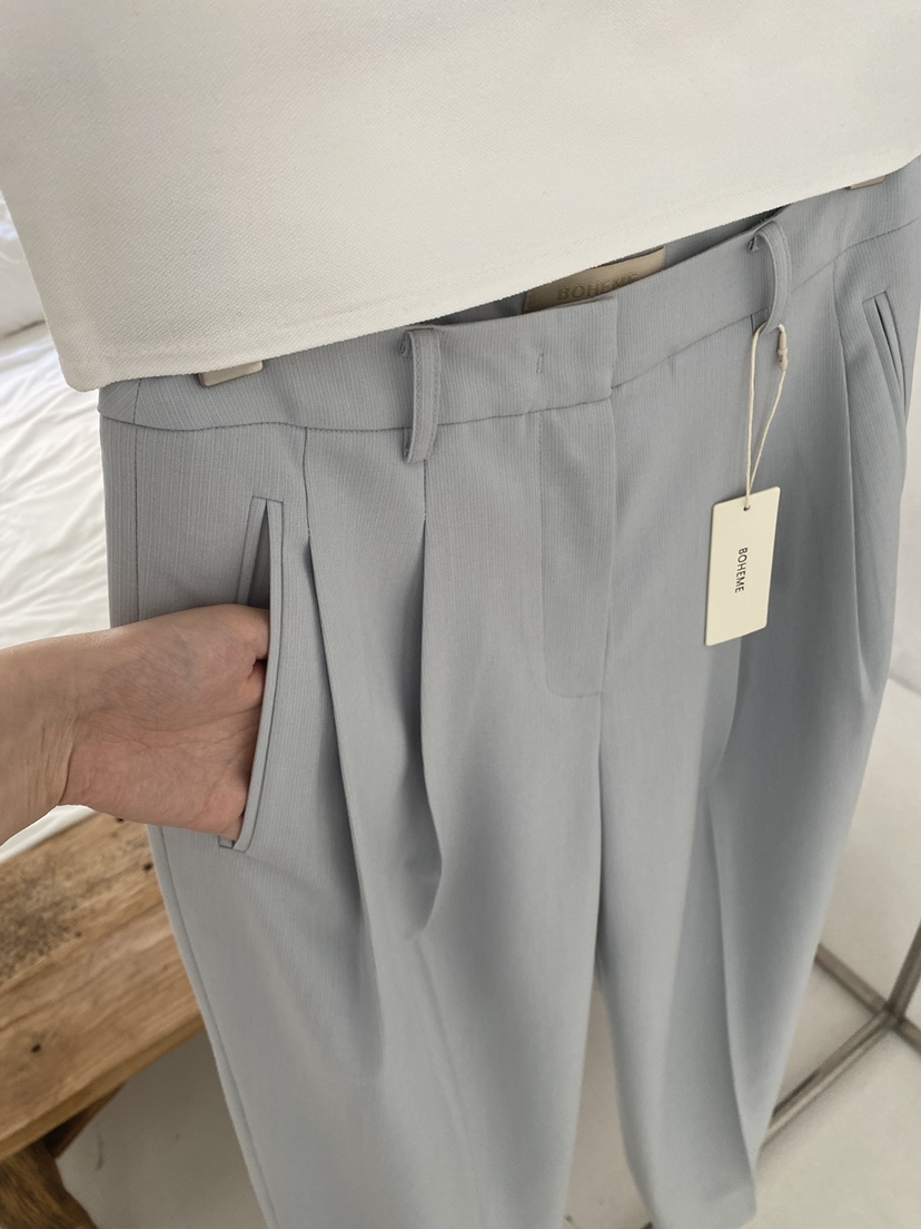 BOHEME東大門實拍女裝新款熱賣真品人氣推薦26春夏休閑褲BOHEME休閑褲