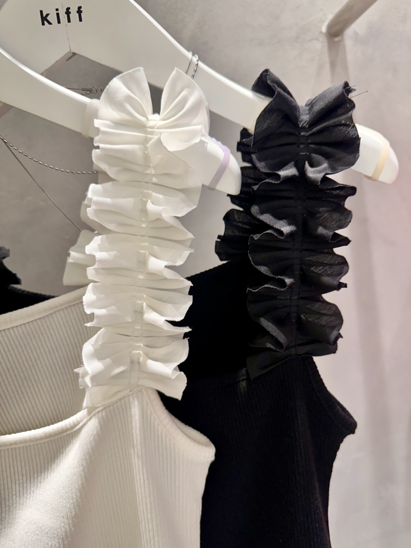 KIFF東大門實拍女裝新款時尚人氣休閑推薦26春夏吊帶背心KIFF吊帶/背心