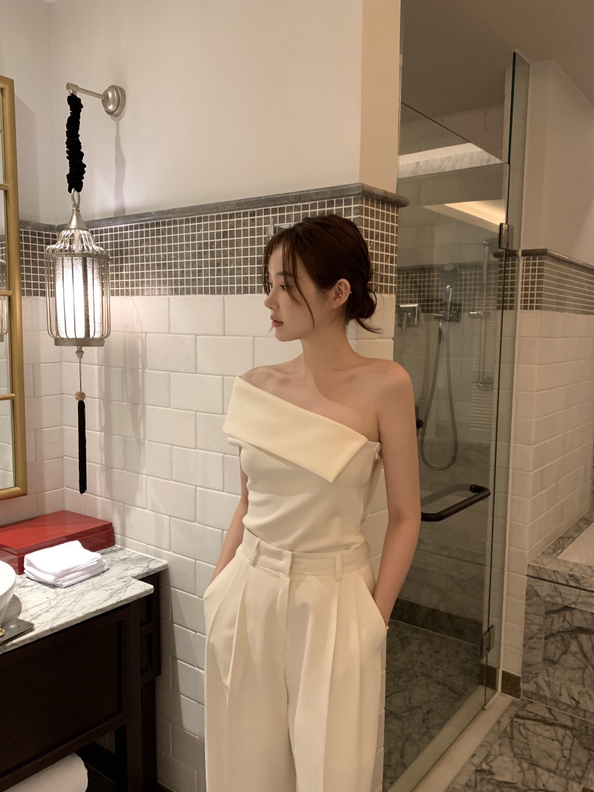 KIFF韓國代購女士新款人氣推薦休閑職業時尚真品吊帶背心KIFF吊帶/背心