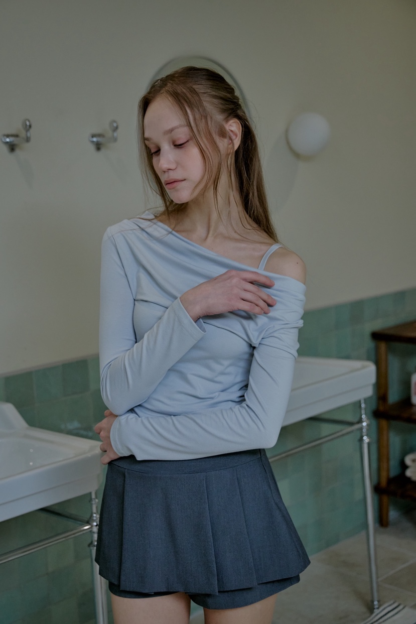 SLIT東大門代購女士新品熱賣人氣推薦真品休閑職業長袖T恤SLIT長袖T恤