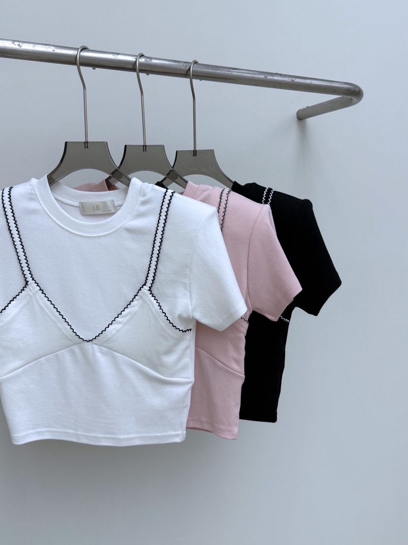 AB韓國代購女裝新款推薦26春夏時尚真品熱賣人氣休閑職業T恤ABT恤