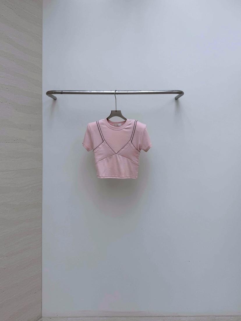 AB韓國代購女裝新款推薦26春夏時尚真品熱賣人氣休閑職業T恤ABT恤圖色2