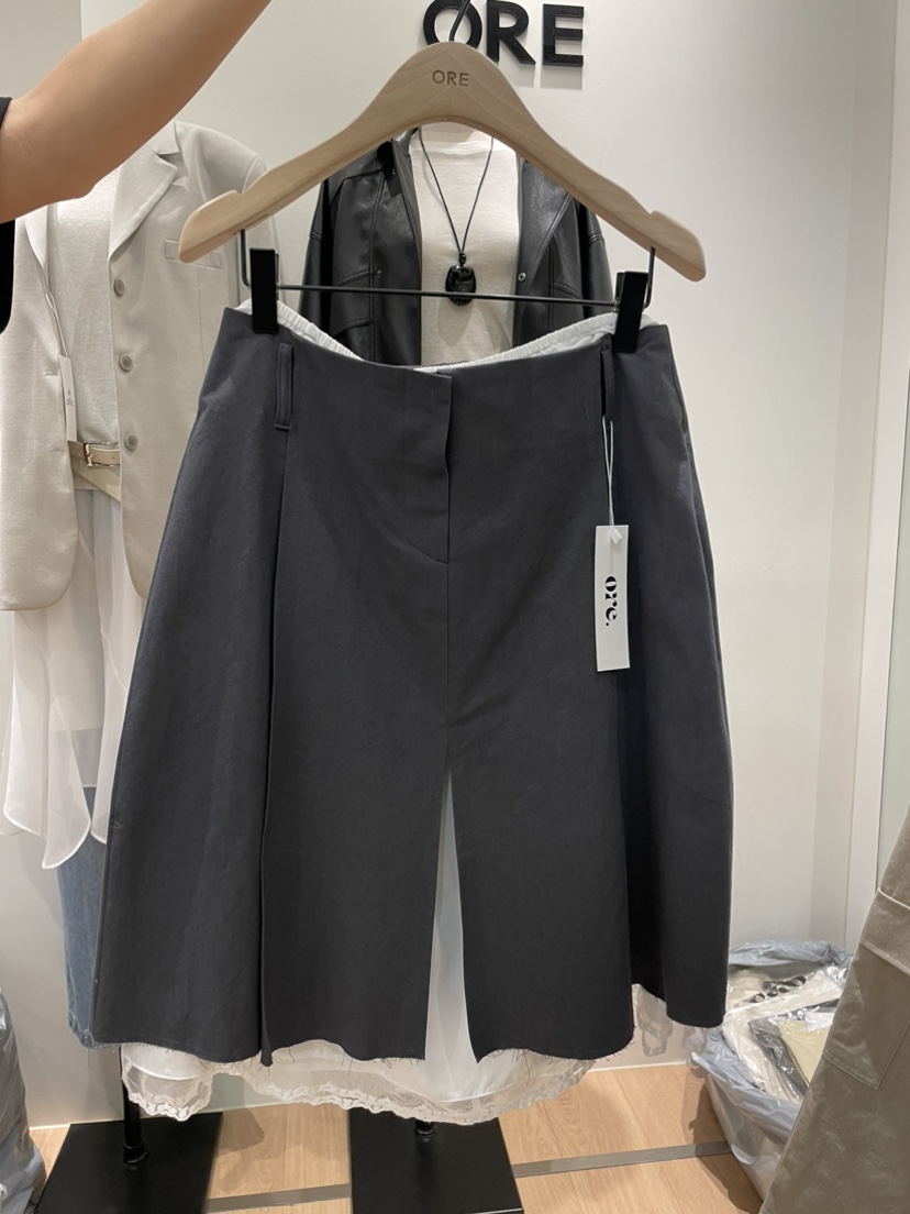 ORE-P東大門代購女士新款休閑熱賣人氣真品半身裙中短裙ORE半身裙/中短裙圖色2