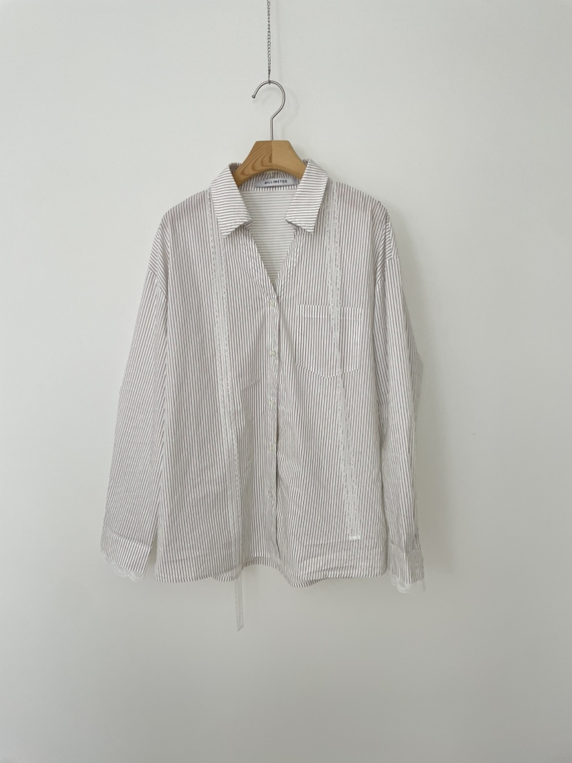 MILLIMETER韓國直郵女士新品人氣職業時尚26春夏襯衫蕾絲衫MILLIMETER/MGML襯衫/蕾絲衫圖色2