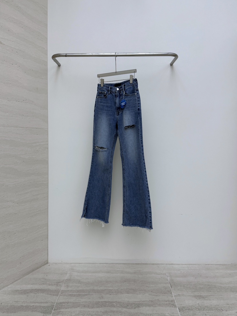 AB東大門代購女士新款26春夏推薦職業時尚休閑人氣牛仔褲AB牛仔褲