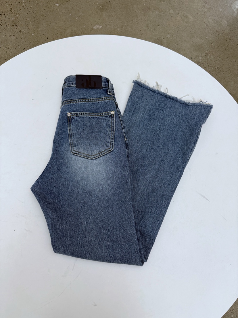 AB東大門代購女士新款26春夏推薦職業時尚休閑人氣牛仔褲AB牛仔褲