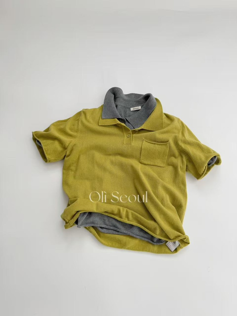 OLI SEOUL韓國代購女裝新款人氣休閑26春夏時尚推薦真品T恤OLI SEOULT恤