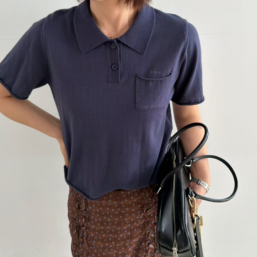 OLI SEOUL韓國代購女裝新款人氣休閑26春夏時尚推薦真品T恤OLI SEOULT恤