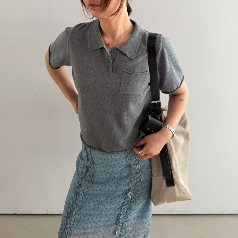 OLI SEOUL韓國代購女裝新款人氣休閑26春夏時尚推薦真品T恤OLI SEOULT恤