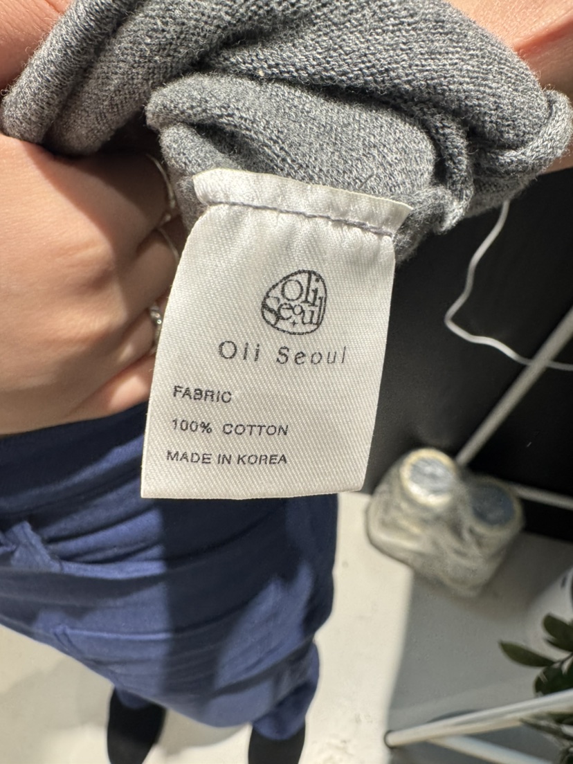 OLI SEOUL韓國代購女裝新款人氣休閑26春夏時尚推薦真品T恤OLI SEOULT恤