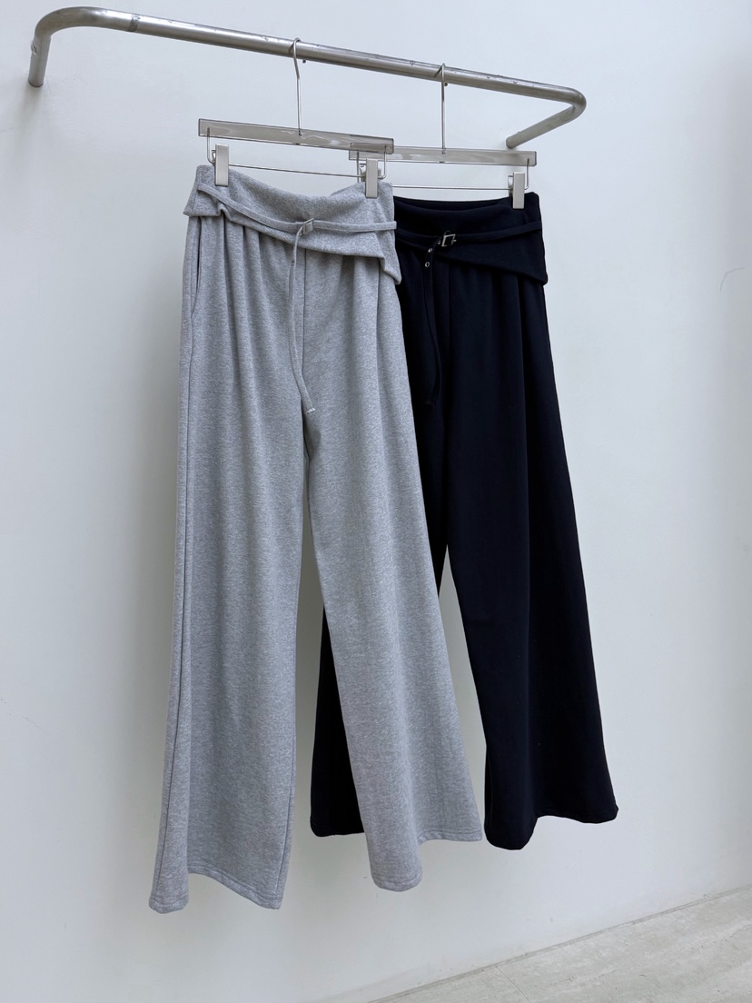 AB東大門實拍女裝新款職業時尚熱賣休閑真品人氣休閑褲羅紋AB休閑褲