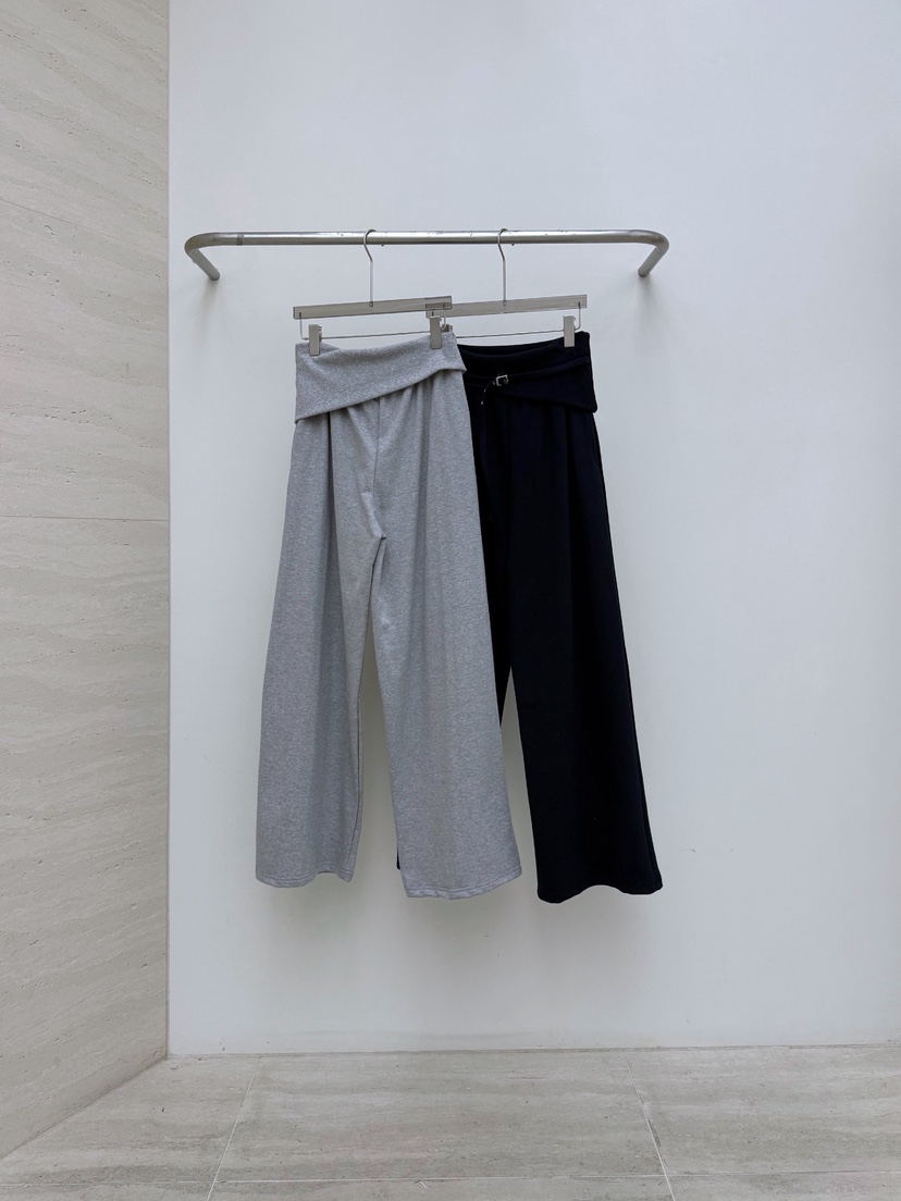 AB東大門實拍女裝新款職業時尚熱賣休閑真品人氣休閑褲羅紋AB休閑褲