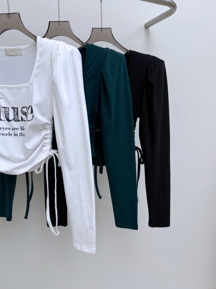 AB東大門直郵女士新品熱賣26春夏真品休閑推薦時尚長袖T恤AB長袖T恤