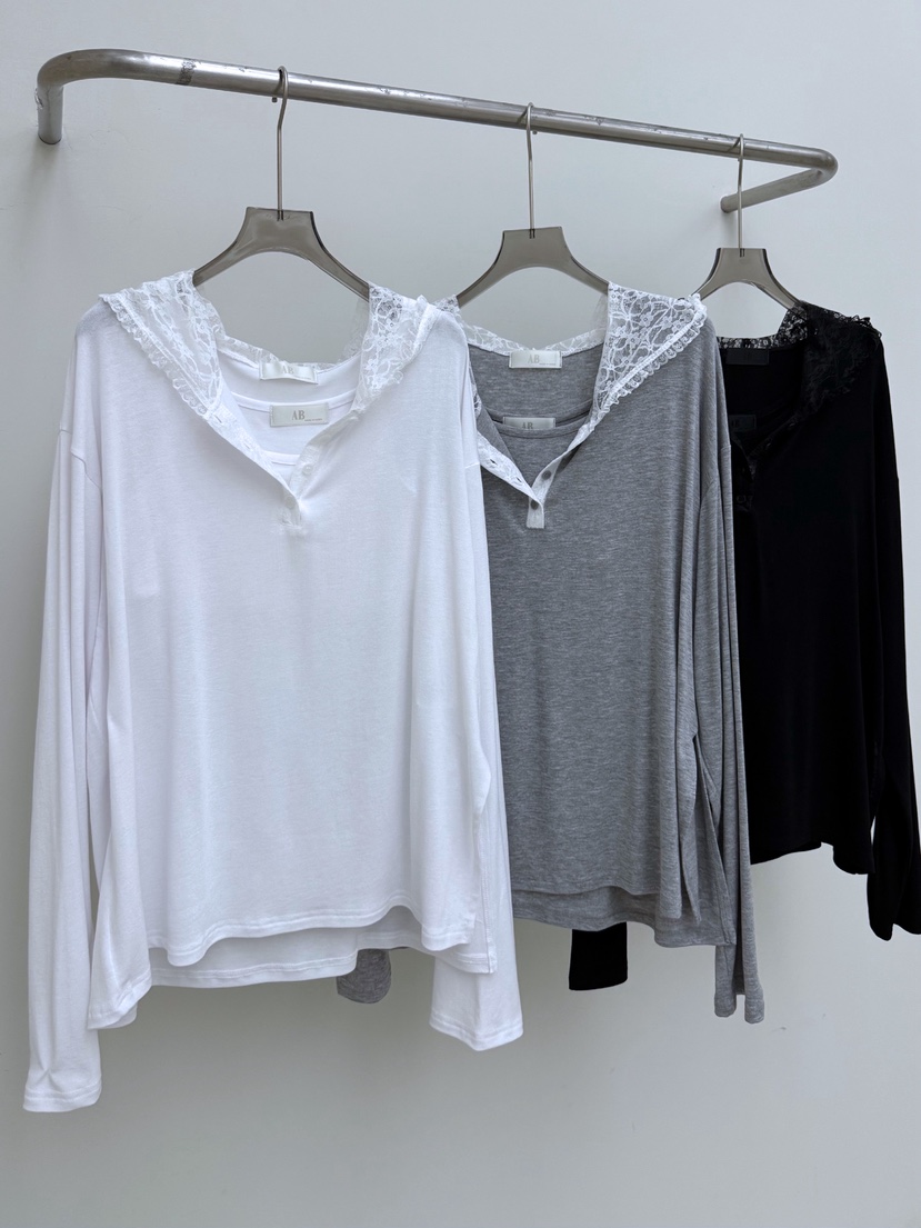 AB東大門代購女士新品真品時尚推薦休閑長袖T恤連帽衫套裝AB長袖T恤