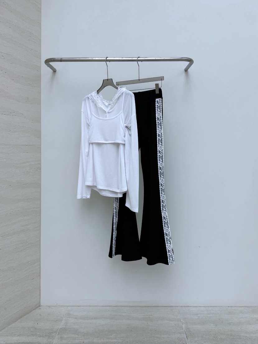 AB東大門代購女士新品真品時尚推薦休閑長袖T恤連帽衫套裝AB長袖T恤