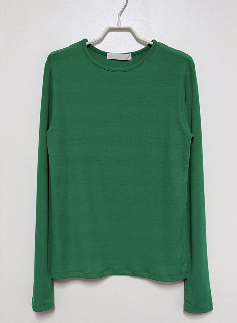 PLANTS ON GRAY東大門代購女裝新品人氣26春夏職業長袖T恤PLANTS ON GRAY長袖T恤