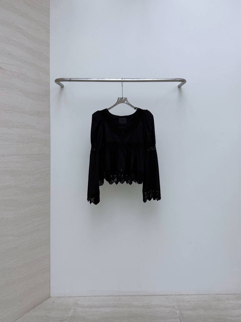 AB東大門代購女士新品時尚26春夏推薦熱賣職業襯衫蕾絲衫AB襯衫/蕾絲衫圖色2