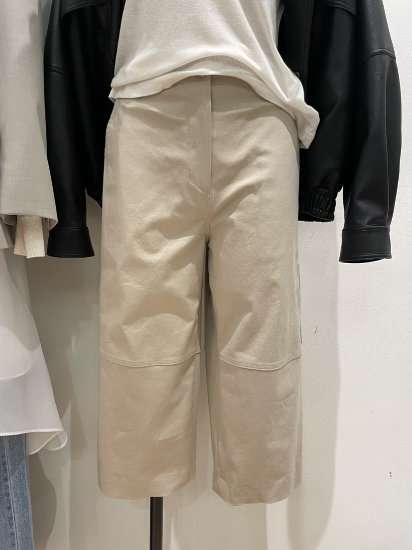 ORE-P東大門直郵女裝新品熱賣休閑職業真品休閑褲斜紋布ORE休閑褲圖色1