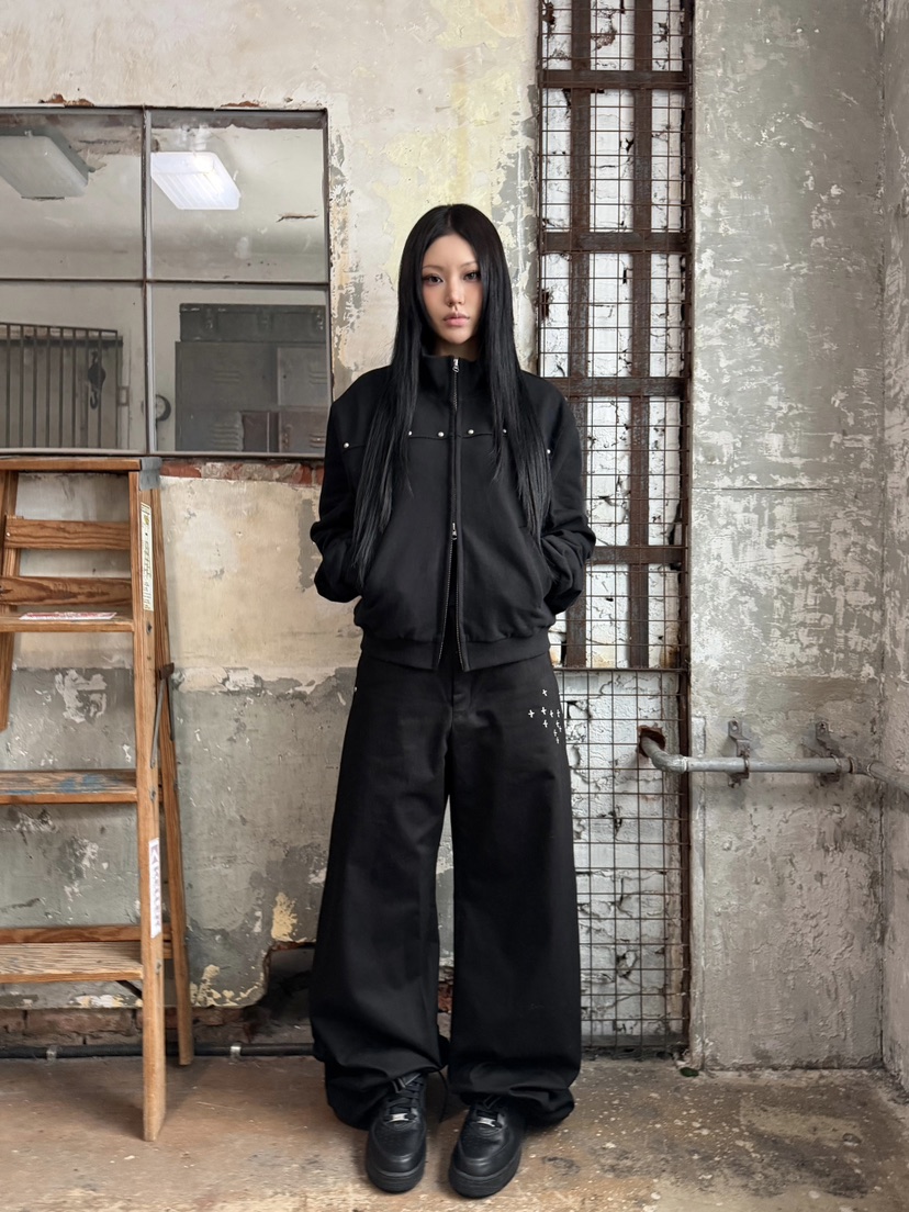 SEEOT韓國代購女士新品職業人氣熱賣休閑夾克男女同款短款SEEOT夾克