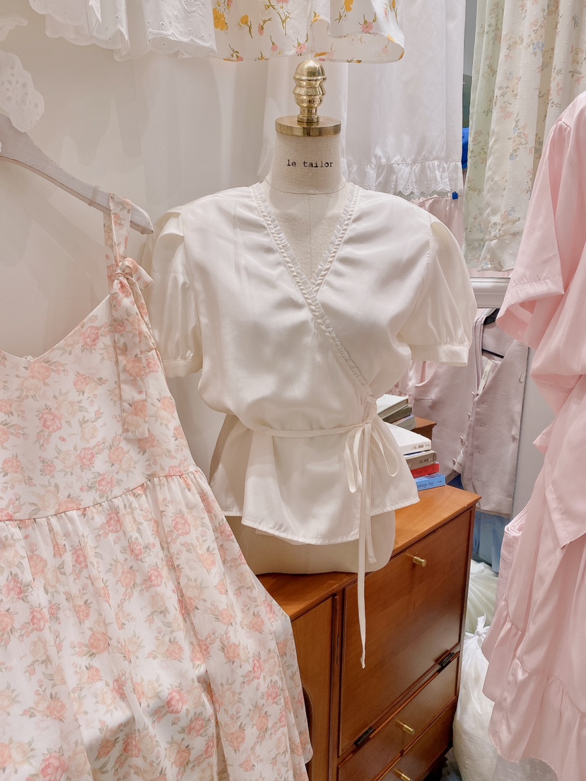 LETAILOR韓國代購女裝新款推薦熱賣時尚職業襯衫蕾絲衫雙面LETAILOR襯衫/蕾絲衫