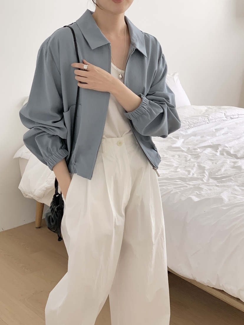 PLANTS ON GRAY東大門實拍女裝新品26春夏熱賣休閑夾克PLANTS ON GRAY夾克