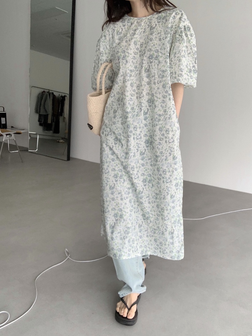 PLANTS ON GRAY東大門直郵女士新品真品推薦人氣連衣裙PLANTS ON GRAY連衣裙