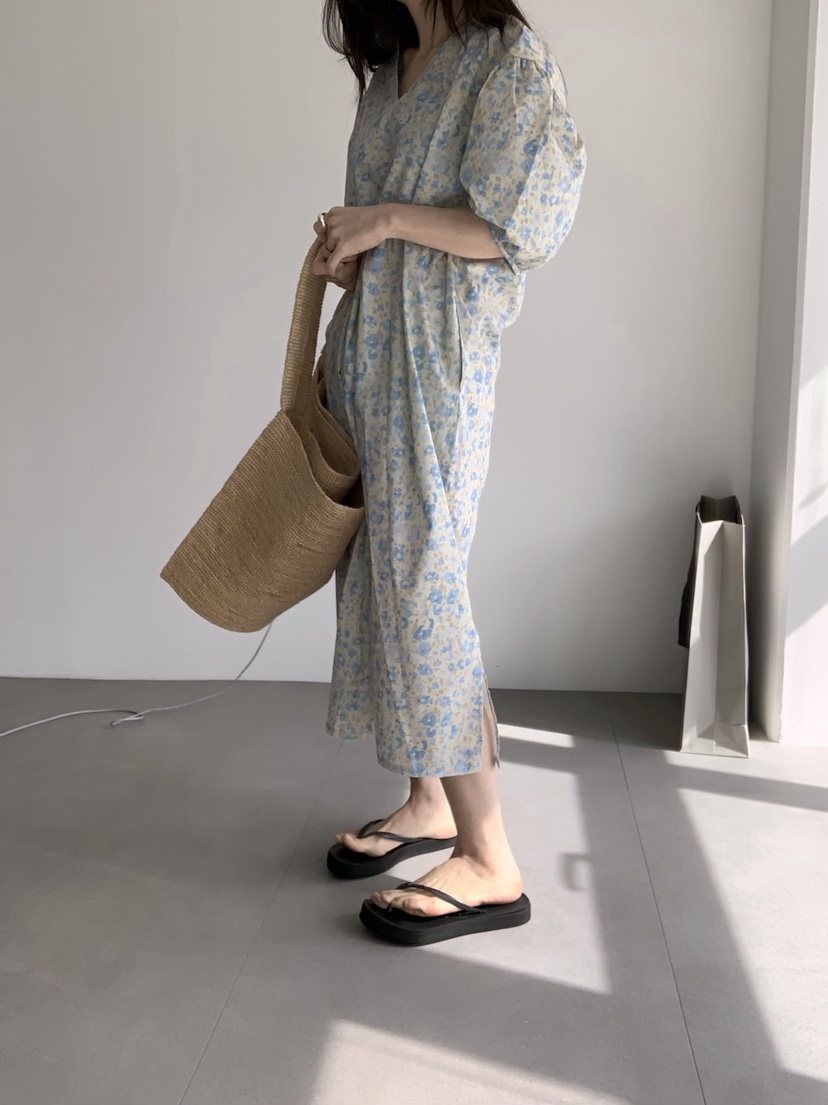 PLANTS ON GRAY東大門直郵女士新品真品推薦人氣連衣裙PLANTS ON GRAY連衣裙