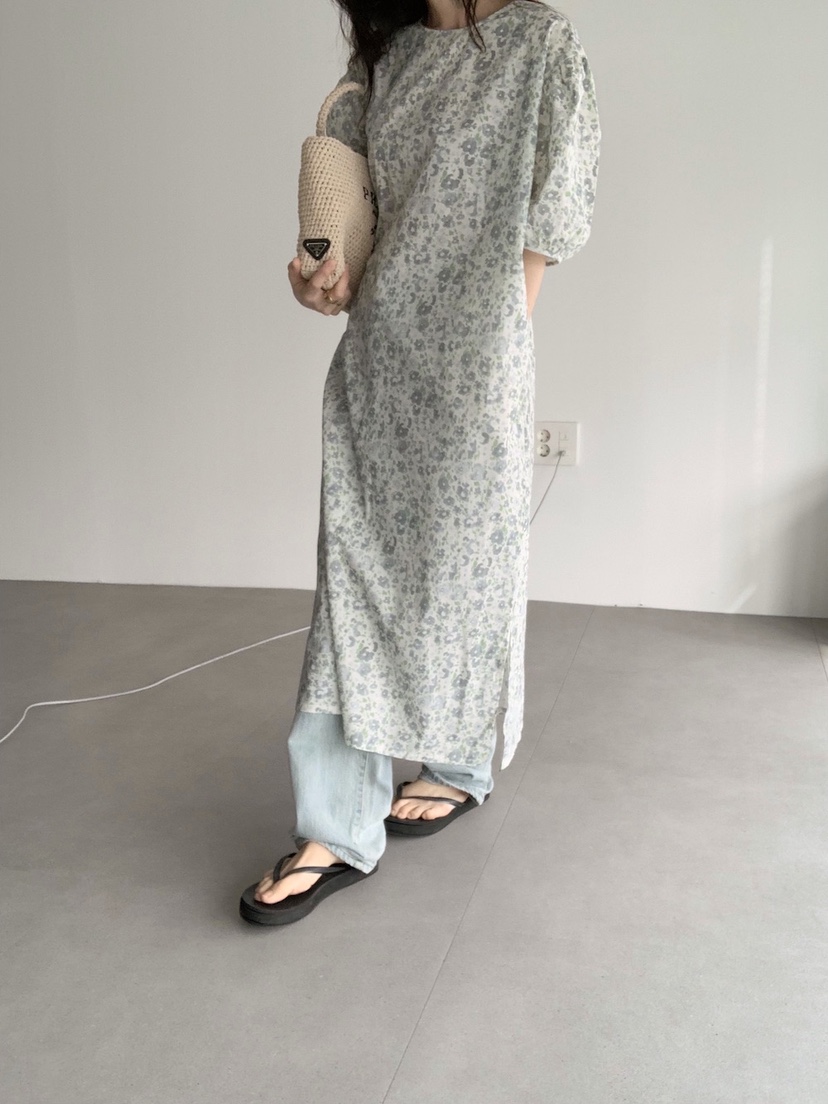 PLANTS ON GRAY東大門直郵女士新品真品推薦人氣連衣裙PLANTS ON GRAY連衣裙