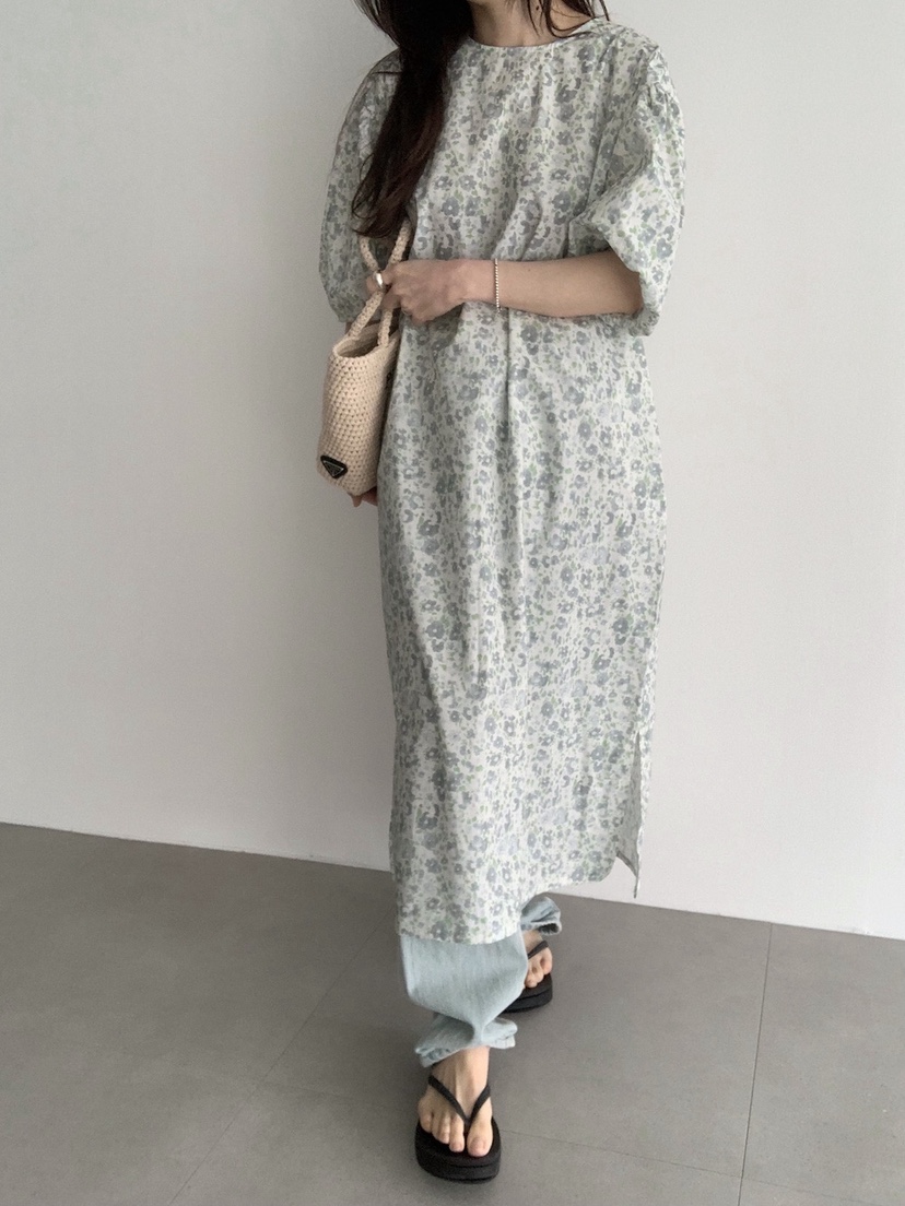 PLANTS ON GRAY東大門直郵女士新品真品推薦人氣連衣裙PLANTS ON GRAY連衣裙