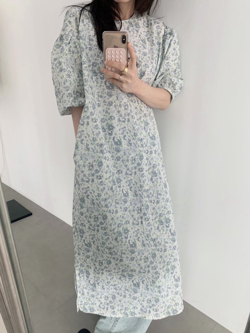 PLANTS ON GRAY東大門直郵女士新品真品推薦人氣連衣裙PLANTS ON GRAY連衣裙圖色1