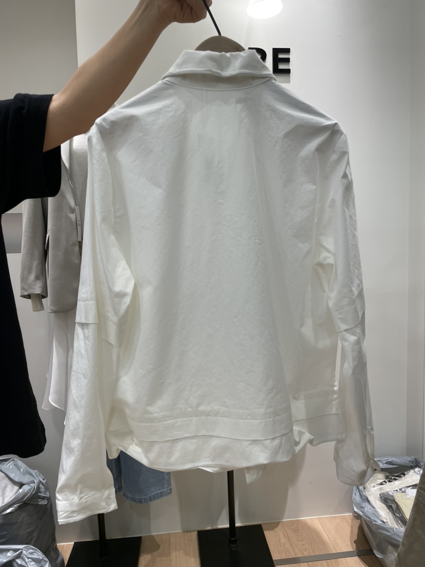 ORE-P韓國直郵女士新品真品休閑熱賣職業26春夏襯衫蕾絲衫ORE襯衫/蕾絲衫