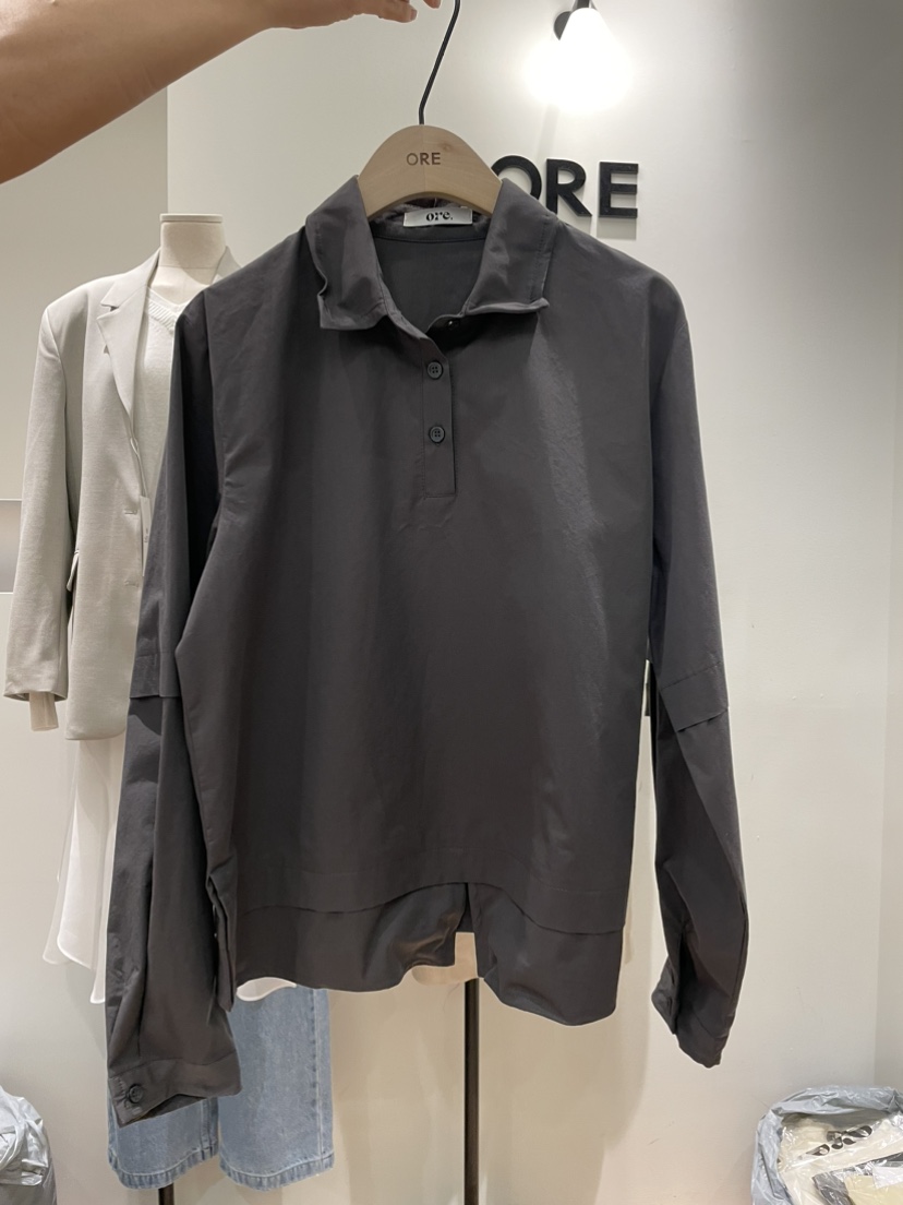 ORE-P韓國直郵女士新品真品休閑熱賣職業26春夏襯衫蕾絲衫ORE襯衫/蕾絲衫圖色3