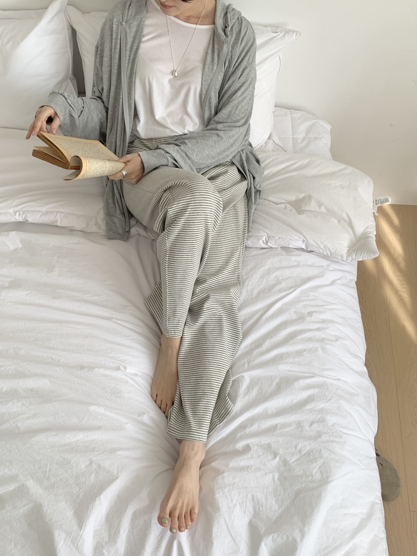 PLANTS ON GRAY韓國代購女裝新款人氣夾克連帽拉鏈衫寬松PLANTS ON GRAY夾克