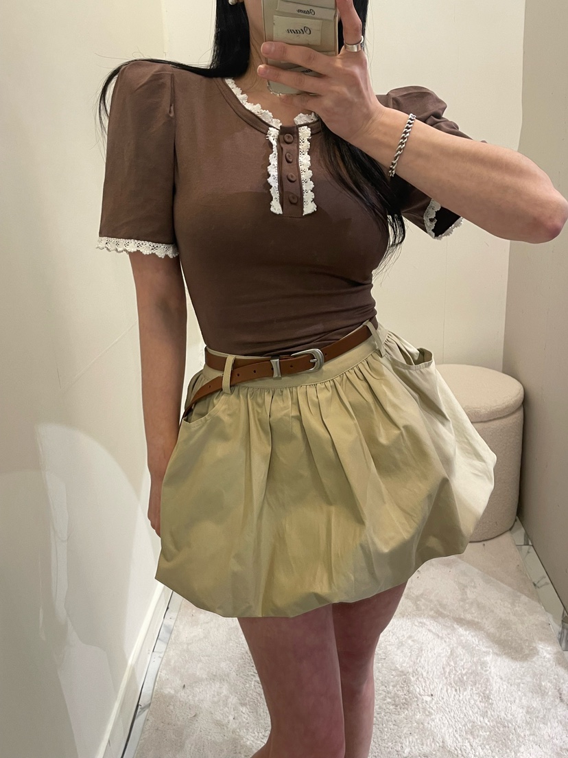 AB韓國直郵女士新品時尚26春夏熱賣人氣職業休閑真品推薦T恤ABT恤