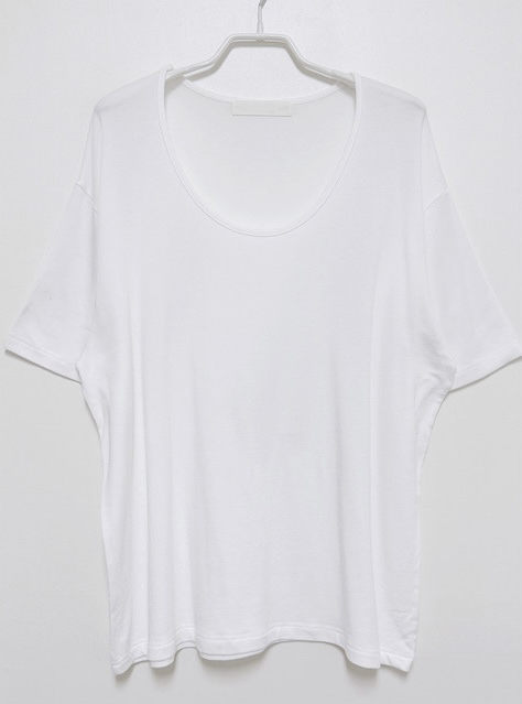 PLANTS ON GRAY韓國代購女裝新款推薦職業26春夏T恤V領PLANTS ON GRAYT恤