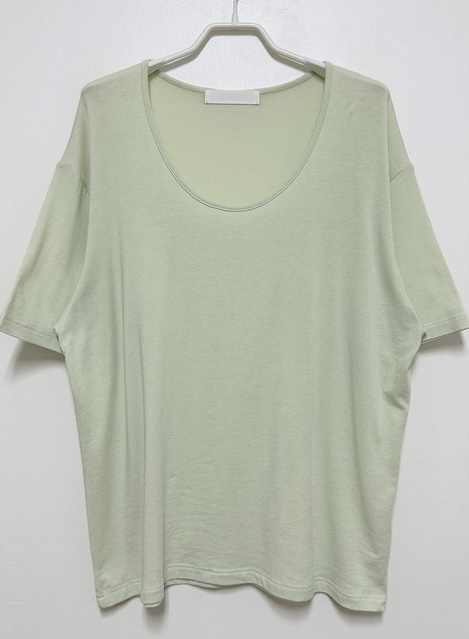 PLANTS ON GRAY韓國代購女裝新款推薦職業26春夏T恤V領PLANTS ON GRAYT恤