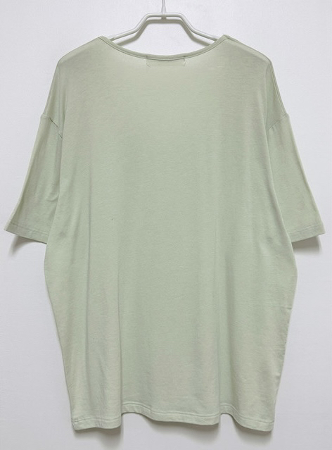 PLANTS ON GRAY韓國代購女裝新款推薦職業26春夏T恤V領PLANTS ON GRAYT恤