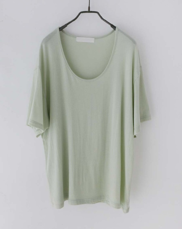 PLANTS ON GRAY韓國代購女裝新款推薦職業26春夏T恤V領PLANTS ON GRAYT恤圖色2