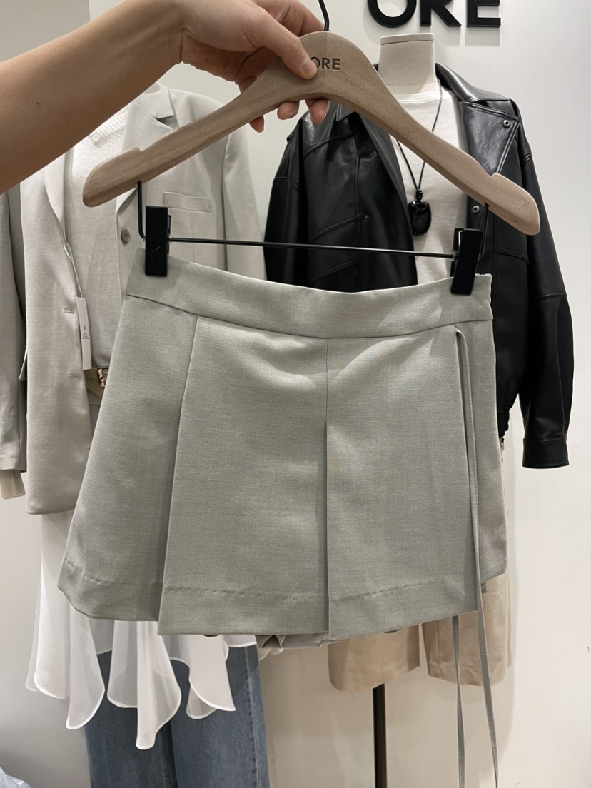 ORE-P東大門實拍女士新款26春夏真品時尚推薦人氣休閑裙褲ORE裙褲圖色1