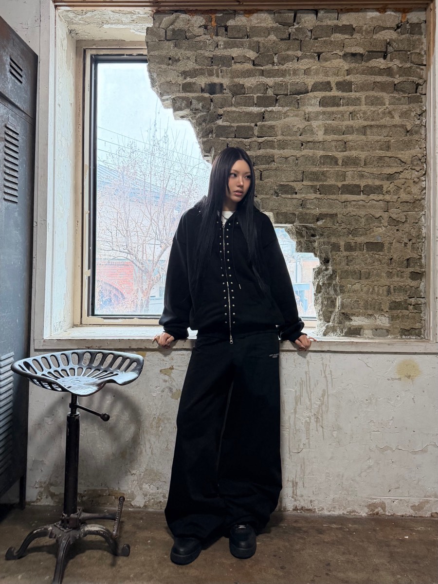 SEEOT東大門代購女裝新品休閑26春夏夾克連帽拉鏈衫男女同款SEEOT夾克