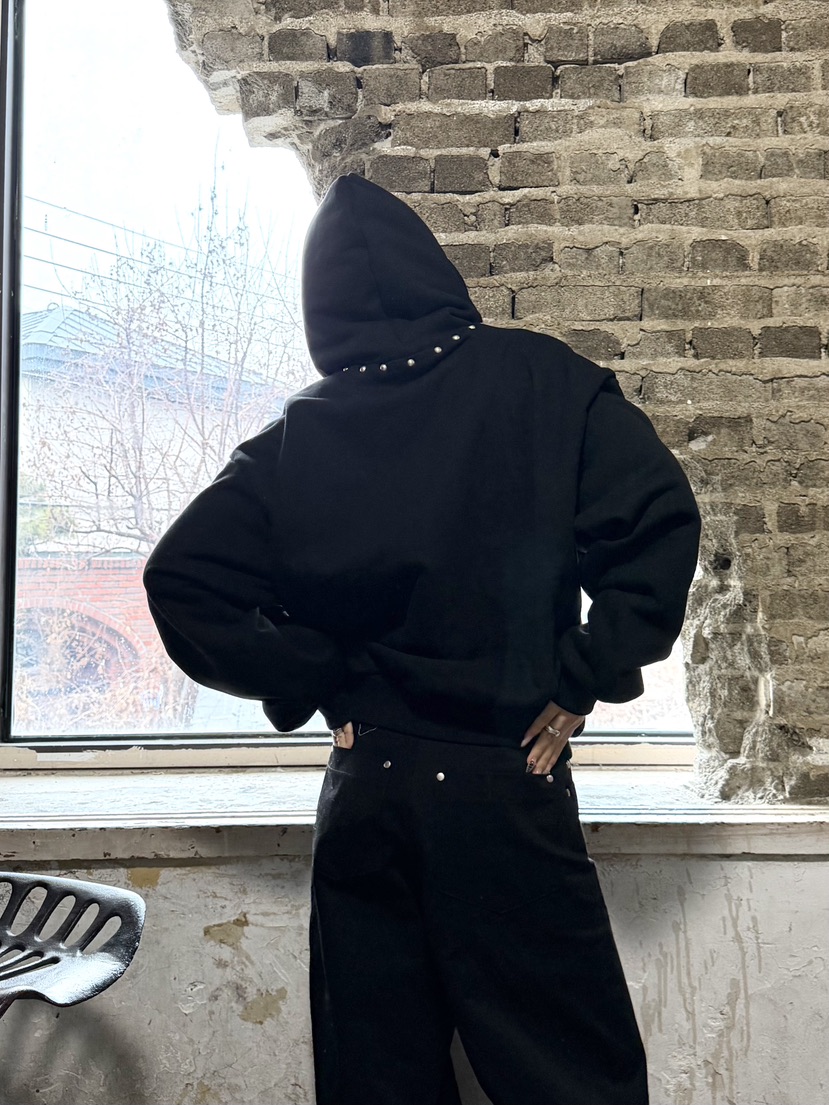 SEEOT東大門代購女裝新品休閑26春夏夾克連帽拉鏈衫男女同款SEEOT夾克