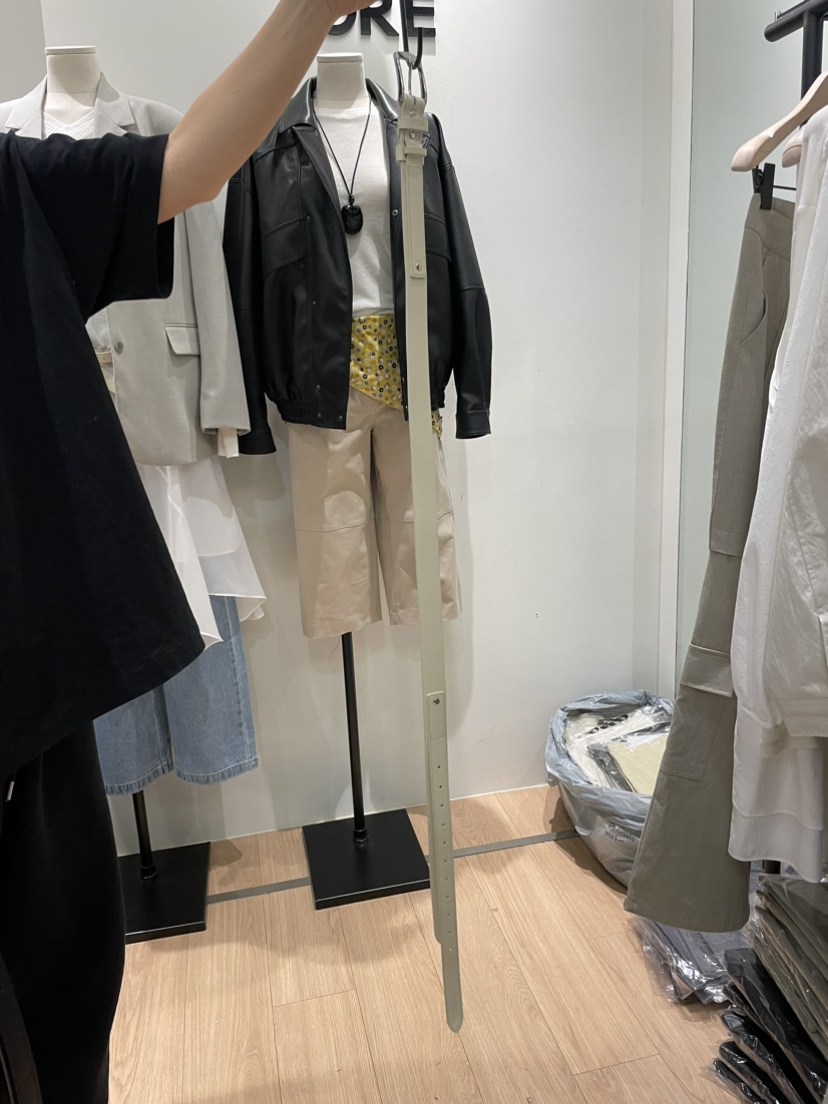 ORE-P韓國直郵女士新款職業熱賣時尚真品26春夏腰帶腰帶雙層ORE腰帶圖色2