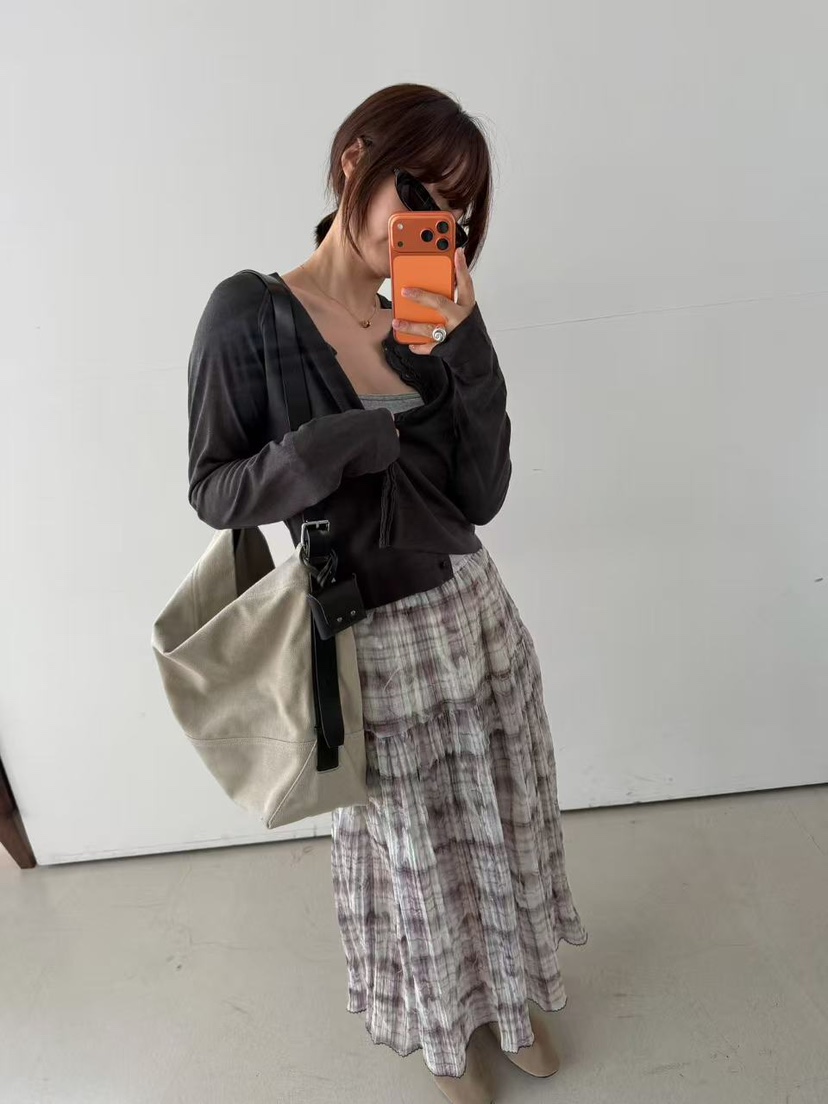 OLI SEOUL東大門代購女士新款推薦真品休閑26春夏熱賣長裙OLI SEOUL長裙