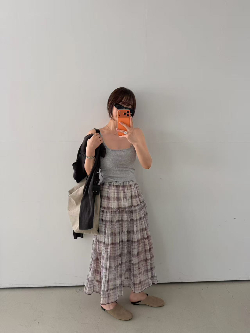 OLI SEOUL東大門代購女士新款推薦真品休閑26春夏熱賣長裙OLI SEOUL長裙