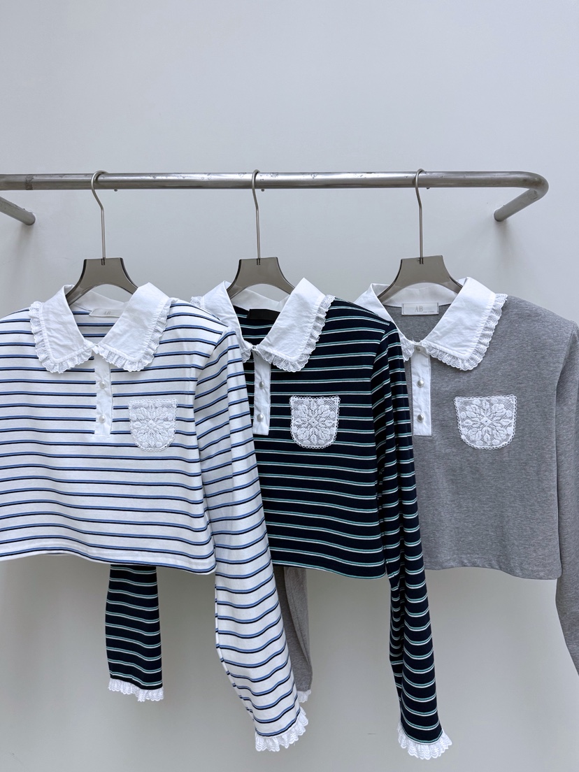 AB韓國直郵女士新款26春夏人氣熱賣時尚推薦休閑真品長袖T恤AB長袖T恤