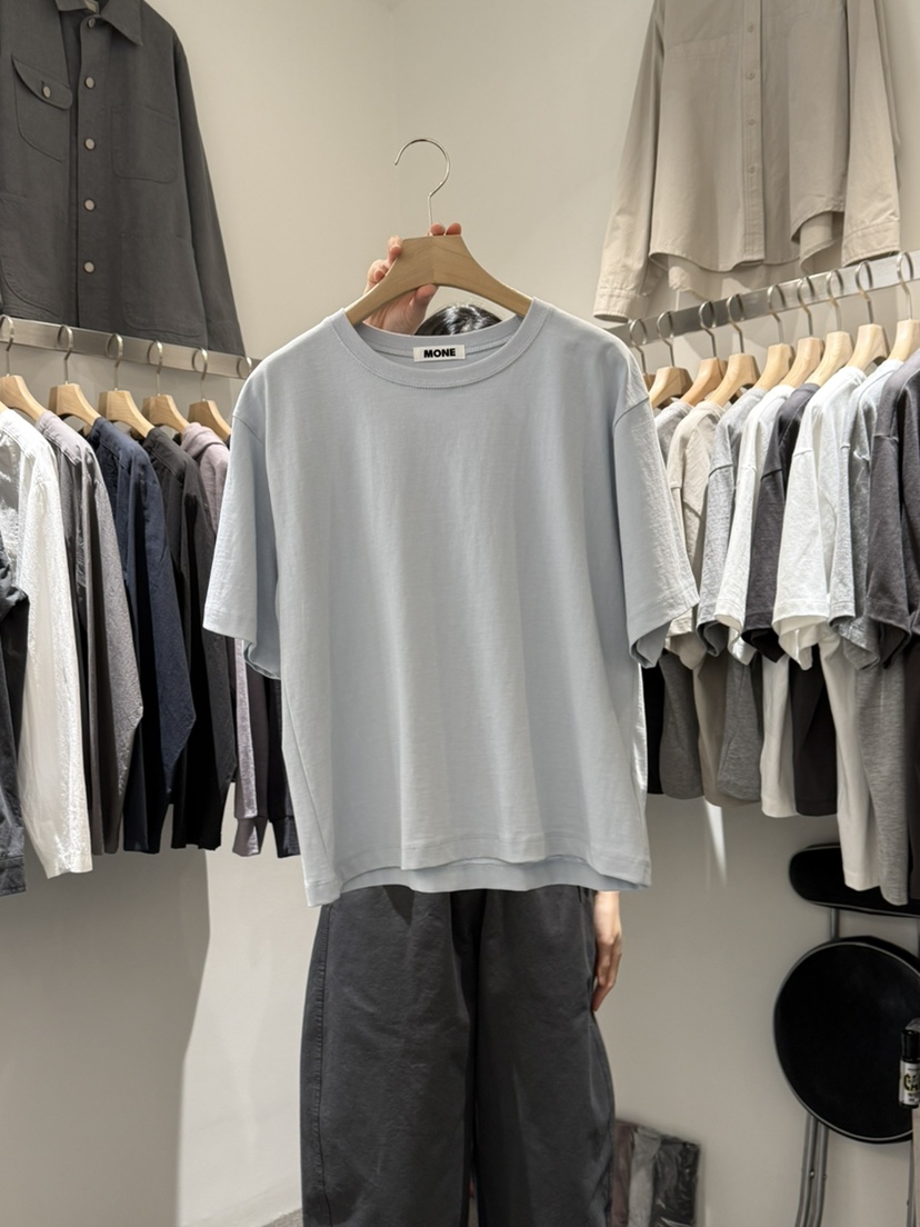 MONE-A東大門實拍女士新款真品人氣職業熱賣休閑26春夏T恤MONE-AT恤圖色2