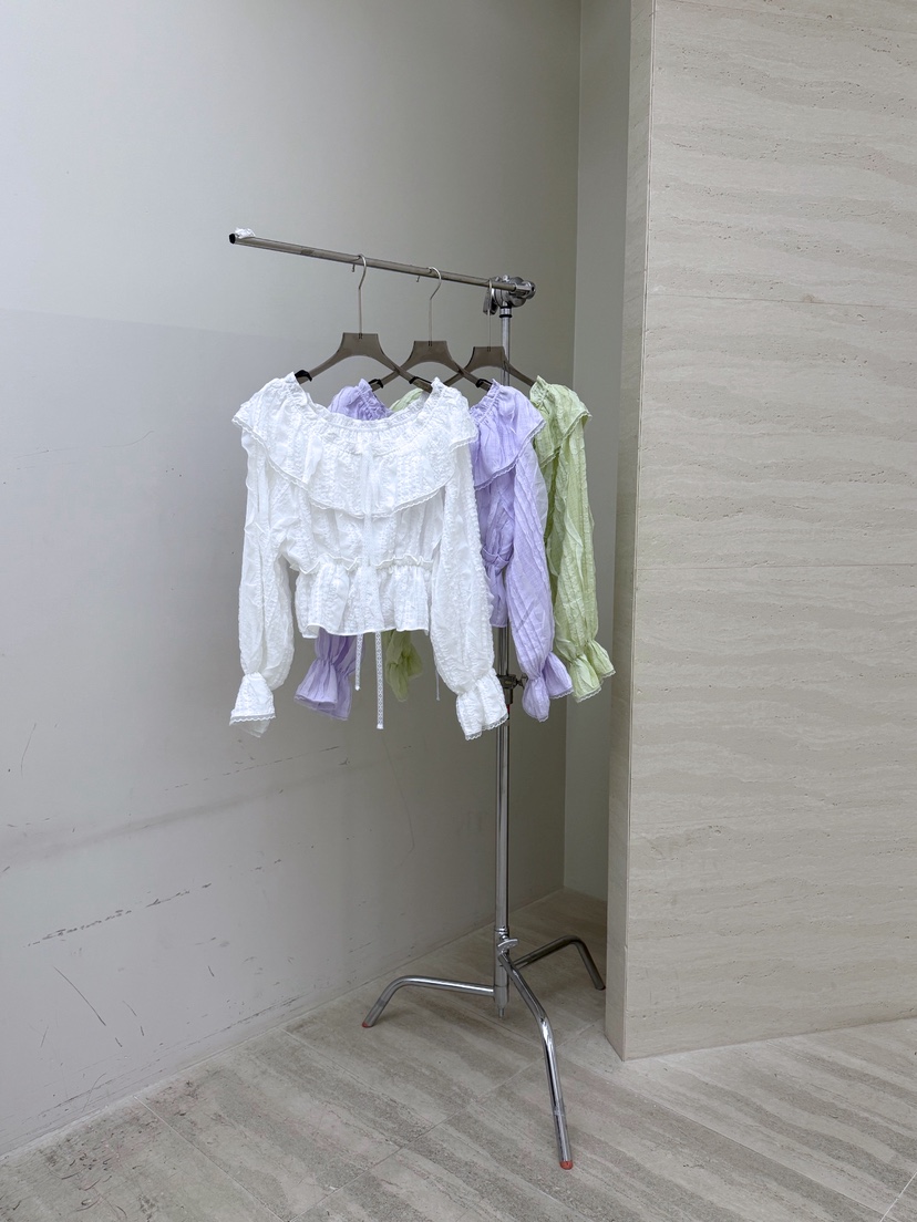 AB韓國代購女士新款真品推薦26春夏熱賣時尚休閑襯衫蕾絲衫AB襯衫/蕾絲衫