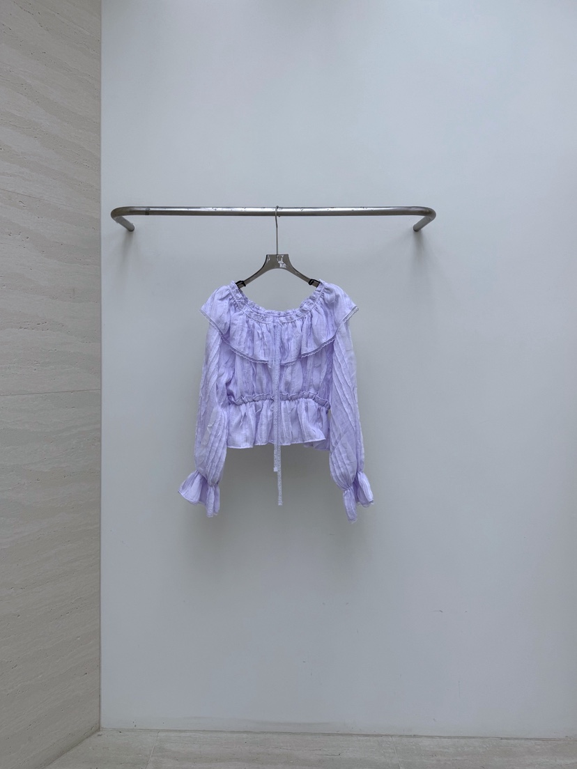 AB韓國代購女士新款真品推薦26春夏熱賣時尚休閑襯衫蕾絲衫AB襯衫/蕾絲衫圖色2